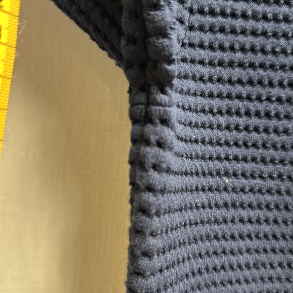 Yigal Azrouel  Navy Textured Women's Top - Picture 5 of 13